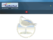 Tablet Screenshot of galvestonfeatherfest.com